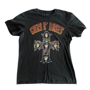 Guns N' Roses Black Graphic Tee - Men's Short Sleeve